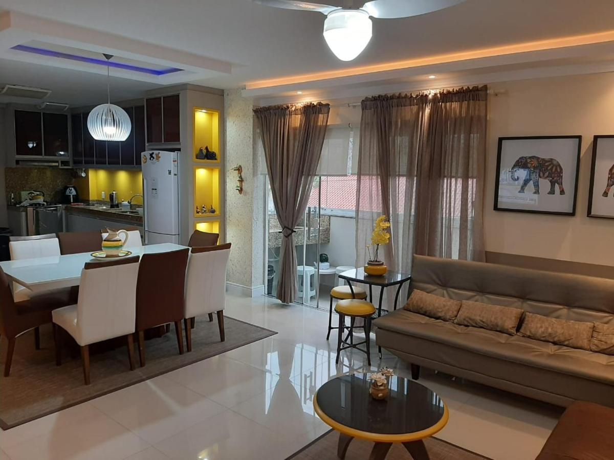 Lindo Apartamento 3 Dorm A 100M Da Praia De Pereque Porto Belo Dış mekan fotoğraf